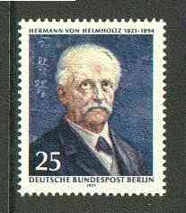 Germany - West Berlin 1971 Birth Anniversary of Hermann von Helmholz (scientist) unmounted mint SG B394, stamps on personalities, stamps on science, stamps on maths