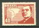 Brazil 1947 Visit of Chilean President (without gum) SG 739, stamps on constitutions, stamps on  maps