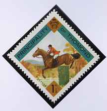 Thomond 1960 Show jumping 1.5d (Diamond-shaped) def unmounted mint*, stamps on horses, stamps on sport
