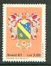 Brazil 1987 Centenary of Military Club unmounted mint, SG 2277*, stamps on militaria, stamps on arms, stamps on heraldry
