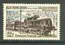 France 1955 Electrification of Valenciennes-Thionville Railway unmounted mint, SG 1249*, stamps on railways, stamps on energy