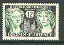 France 1956 Reims-Florence Friendship unmounted mint SG 1286, stamps on women