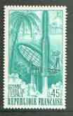 France 1970 Launching of 'Diamant B' Rocket unmounted mint SG 1872*, stamps on space, stamps on rockets