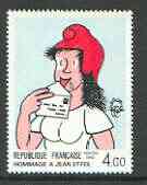 France 1983 Marianne Licking Envelope (from Philatelic Creations set) unmounted mint SG 2579*, stamps on postal