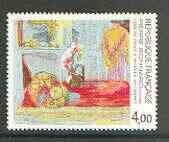 France 1984 Corner of Dining Room by Bonnard (from Art set) unmounted mintSG 2610*, stamps on arts, stamps on food