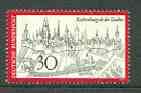 Germany - West 1969 Tourism (Rothenburg ob der Tauber) unmounted mint SG 1503*, stamps on tourism