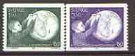 Sweden 1981 International Year for Disabled Persons set of 2 unmounted mint, SG 1070-71, stamps on disabled, stamps on blind