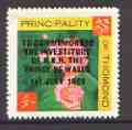 Thomond 1969 Roses 1/2d (Diamond shaped) optd Investiture of Prince of Wales, unmounted mint*, stamps on flowers, stamps on roses, stamps on royalty, stamps on charles