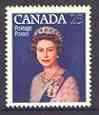 Canada 1977 Silver Jubilee unmounted mint, SG 855, stamps on , stamps on  stamps on royalty, stamps on silver jubilee