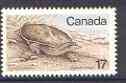 Canada 1979 Endangered Wildlife (3rd series) Turtle unmounted mint, SG 936, stamps on , stamps on  stamps on animals, stamps on reptiles, stamps on turtles  