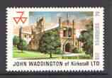 Cinderella - Great Britain 1980 (?) John Waddington perf sample stamp showing Kirkstall Abbey inscribed 'Rio Congress 79', superb unmounted mint and most unusual*, stamps on , stamps on  stamps on abbey, stamps on churches, stamps on cinderella