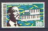 Upper Volta 1972 Famous Negro Musicians 500f Jimmy Smith (Jazz Organist) unmounted mint, SG 367, stamps on , stamps on  stamps on music, stamps on personalities, stamps on jazz, stamps on organ