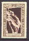 Australia 1938 Barron Falls Poster Stamp from Australia's 150th Anniversary set, unmounted mint, stamps on waterfalls
