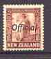New Zealand 1936-61 Maori Woman 1.5d def optd Official perf 14 x 13.5, SG O122, stamps on , stamps on  kg5 , stamps on women, stamps on cultures