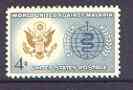 United States 1962 Malaria Eradication 4c perf unmounted mint, SG 1193, stamps on , stamps on  stamps on insects, stamps on medical, stamps on malaria, stamps on diseases, stamps on 