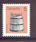 Canada 1982-87 Bucket 5c from Heritage Artefacts def set unmounted mint, SG 1057, stamps on artefacts, stamps on 