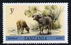 Tanzania 1980 Buffalo 3s (from Animals def set) unmounted mint SG 316*, stamps on animals, stamps on buffalo, stamps on bovine