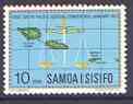 Samoa 1972 South Pacific Judicial Conference unmounted mint, SG 377, stamps on , stamps on  stamps on maps, stamps on  stamps on  law , stamps on  stamps on judicial, stamps on  stamps on legal