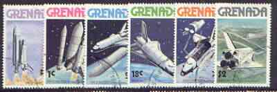 Grenada 1978 Space Shuttle perf set of 7 fine cto used, SG 915-20*, stamps on , stamps on  stamps on space, stamps on  stamps on shuttle