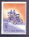 San Marino 1963 Fiat 5L from Veteran Motor Cars set unmounted mint, SG 648*, stamps on cars, stamps on fiat