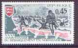 France 1974 30th Anniversary of Liberation - Normandy Landings unmounted mint, SG 2048, stamps on ww2, stamps on militaria, stamps on  ww2 , stamps on 