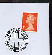 Postmark - Great Britain 2002 cover for Third Test Match with special illustrated Headingley cancel, stamps on , stamps on  stamps on sport, stamps on  stamps on cricket