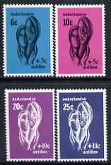 Netherlands Antilles 1967 Cultural & Social Relief Funds set of 4 unmounted mint, SG 491-94, stamps on culture