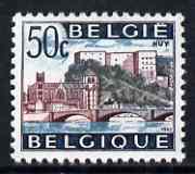 Belgium 1965 Tourist Publicity (Huy) 50c unmounted mint, SG 1951, stamps on tourism, stamps on bridges