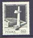 Poland 1972 Victory Day 1945 60g unmounted mint, SG 2144, stamps on ww2, stamps on monuments, stamps on  ww2 , stamps on 