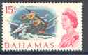 Bahamas 1967-71 Sea Garden 15c (from def set) unmounted mint, SG 304, stamps on , stamps on  stamps on marine life, stamps on  stamps on fish