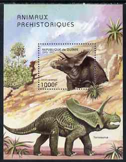 Guinea - Conakry 1997 Prehistoric Animals perf m/sheet unmounted mint, stamps on dinosaurs