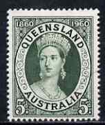 Australia 1960 Queensland Stamp Centenary fine used, SG 337, stamps on stamp centenary, stamps on stamp on stamp, stamps on , stamps on stamponstamp