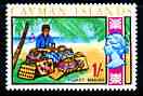 Cayman Islands 1969 Basket Making 1s from def set unmounted mint, SG 230*, stamps on , stamps on  stamps on baskets, stamps on  stamps on handicrafts