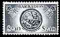 Barbados 1953-61 Seal of Barbados $2.40 (wmk Script CA) unmounted mint SG 301, stamps on seals, stamps on 