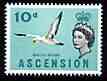 Ascension 1963 Blue-Faced Booby 10d (from bird def set) unmounted mint, SG 77, stamps on birds