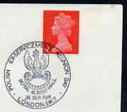 Postmark - Great Britain 1969 cover bearing special cancellation for Polish Ex-Servicemens Reunion, stamps on militaria, stamps on 