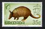 Grenada 1968-71 Armadillo 35c from def set unmounted mint SG 316, stamps on animals, stamps on armadillo