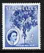 Seychelles 1954-61 Coco de Mer Palm 9c (from def set) unmounted mint, SG 176, stamps on , stamps on  stamps on seychelles, stamps on  stamps on trees, stamps on  stamps on coconuts