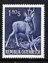 Austria 1959 1s50 Roebuck from International Hunting Congress, Vienna set of 4, unmounted mint SG1339, stamps on , stamps on  stamps on animals, stamps on  stamps on deer, stamps on  stamps on hunting