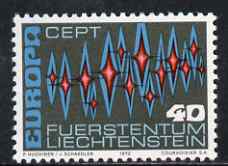Liechtenstein 1972 Europa unmounted mint, SG 552, stamps on europa