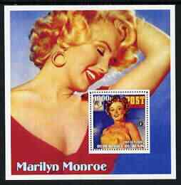 Benin 2003 Marilyn Monroe #6 perf m/sheet (Cover of Post) unmounted mint, stamps on movies, stamps on films, stamps on cinema, stamps on women, stamps on marilyn monroe, stamps on 