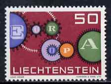 Liechtenstein 1961 Europa 50r unmounted mint, SG 412, stamps on europa