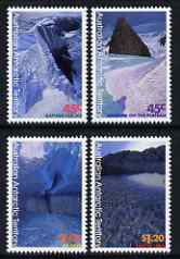 Australian Antarctic Territory 1996 Paintings by Christian Clare Robertson perf set of 4 unmounted mint, SG113-116, stamps on polar, stamps on arts, stamps on caves, stamps on 