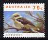 Australia 1992-98 Laughing Kookaburra 70c (from wildlife def set) unmounted mint SG 1366, stamps on , stamps on  stamps on birds, stamps on  stamps on 