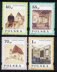 Poland 1996 Paintings by Stanislaw Noakowski set of 4 unmounted mint, SG 3630-33, stamps on arts