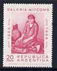 Argentine Republic 1968 Cent of Whitcomb Gallery 20p 'The Potter Woman' unmounted mint, SG 1242, stamps on pottery