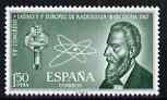 Spain 1967 Radiology Conference, Barcelona unmounted mint, SG 1848, stamps on science, stamps on technology, stamps on medical, stamps on atomics, stamps on x-rays, stamps on rontgen