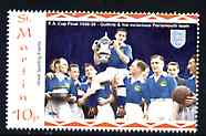 St Martin (Isles Of Scilly) 1996 Great Sporting Events - Football 10p - Victorious Plymouth Team 1938-39 Cup Final, unmounted mint, stamps on football, stamps on sport