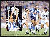 Davaar Island 1996 Great Sporting Events - Football \A32 perf m/sheet - Coventry City v Tottenham hotspur 1986-87 FA Cup Final, unmounted mint, stamps on football, stamps on sport