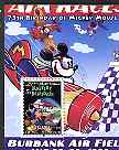 Somalia 2004 75th Birthday of Mickey Mouse #01 - Air Race perf m/sheet fine cto used, stamps on , stamps on  stamps on disney, stamps on  stamps on aviation